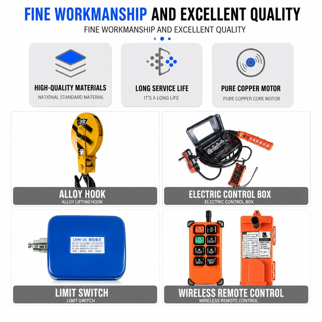 CD Hoist Component details