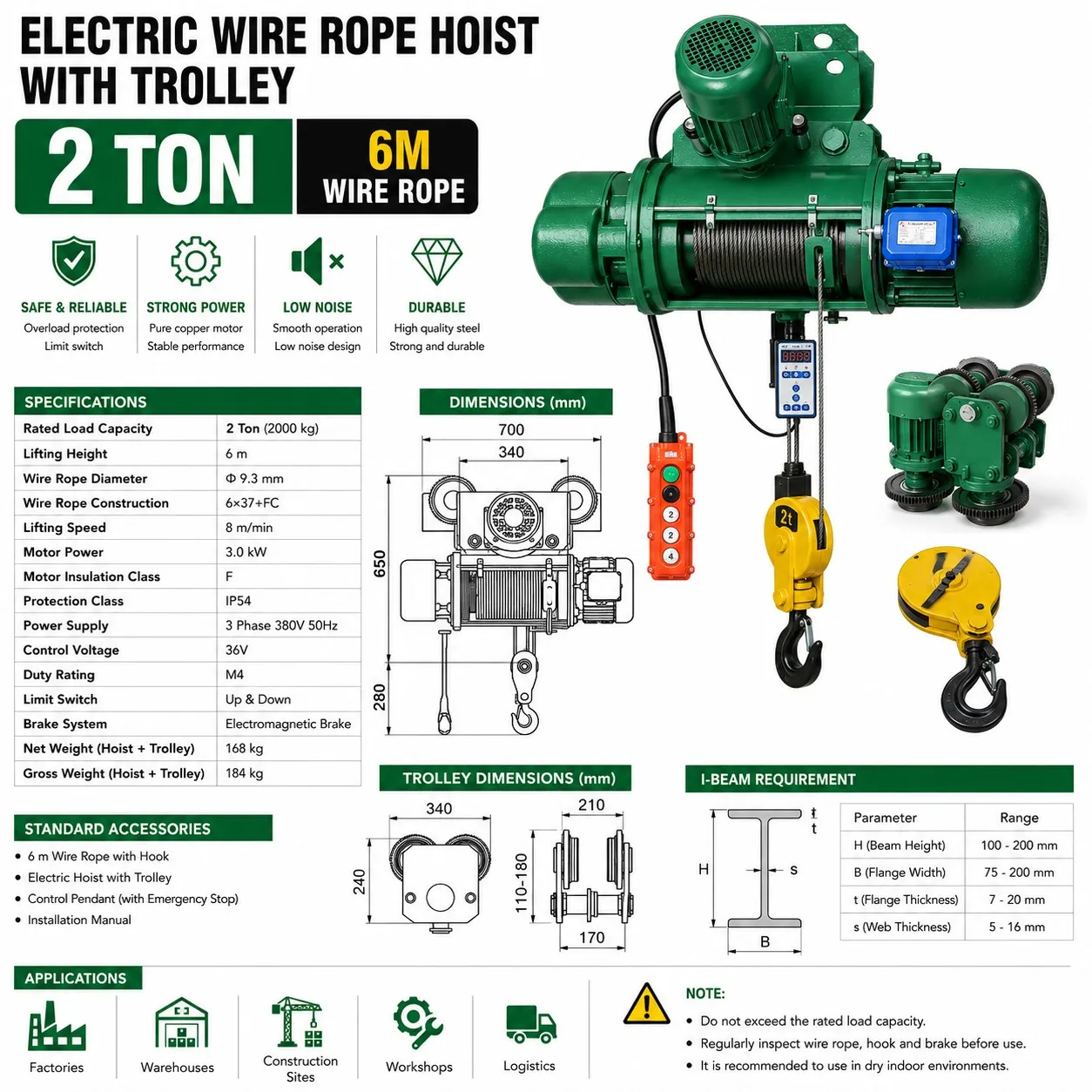 CD 2 t Specification Sheet