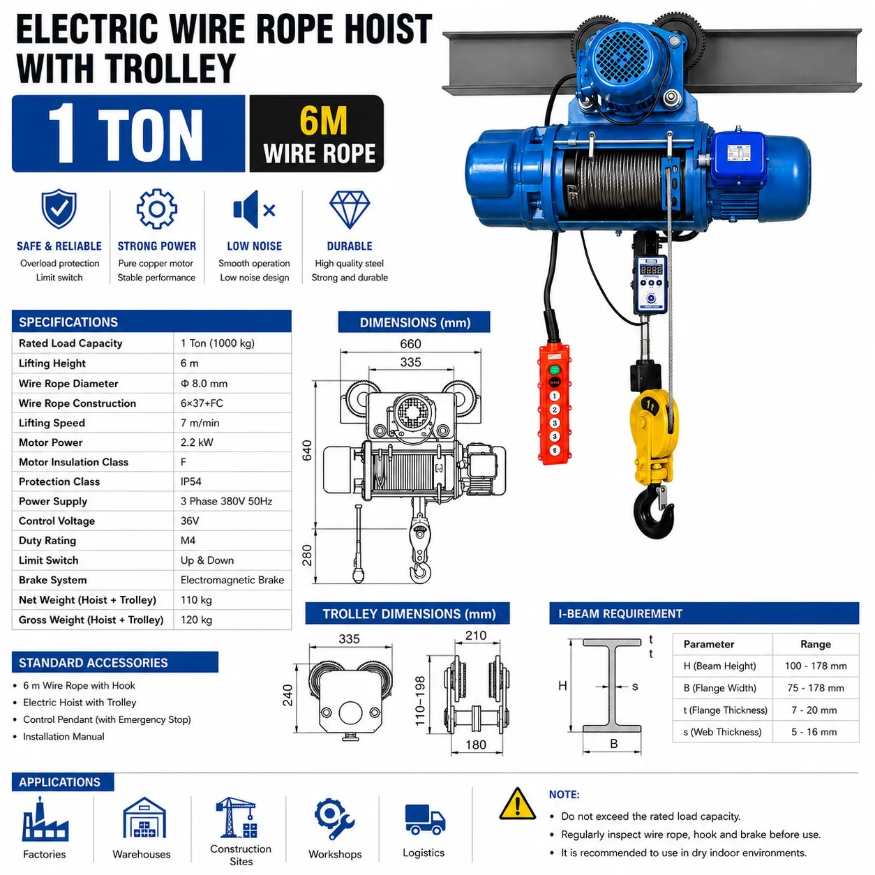 CD 1 t Specification Sheet